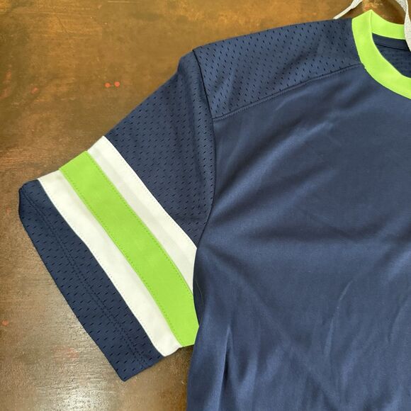 Seattle Seahawks Lace boxy Fanatics Jersey size Large Bling Logo Nfl sportswear - Picture 5 of 9